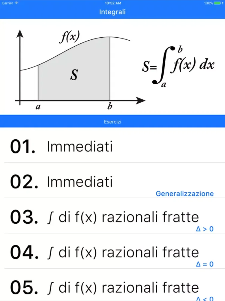 ภาพหน้าจอของ ∫Integrals iPad 