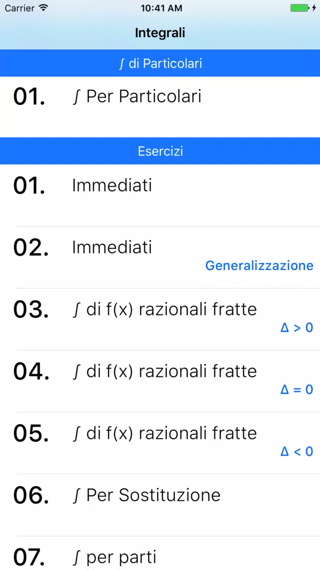 ∫Integrals Ekran Görüntüleri