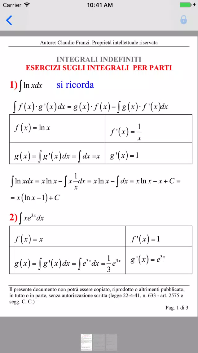 ∫Integrals Ekran Görüntüleri