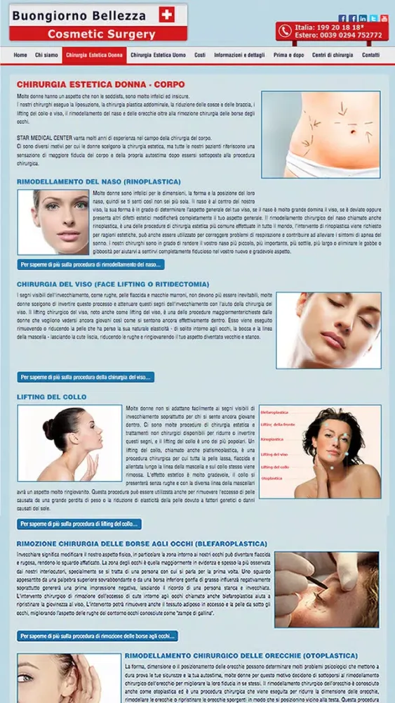 Buongiorno Bellezza - Chirurgia estetica Screenshots