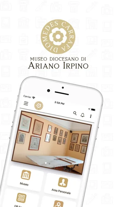 Capturas de tela do Museo Diocesano Ariano Irpino