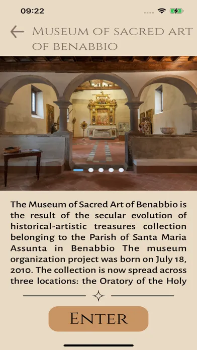 Screenshot di Musei Val di Lima