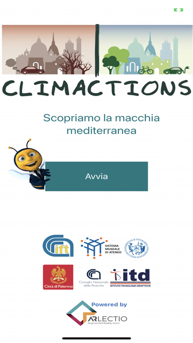 ภาพหน้าจอของ ARClimactions