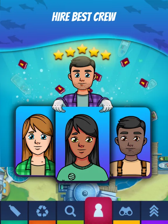 صور Idle Ocean Cleaner Premium iPad