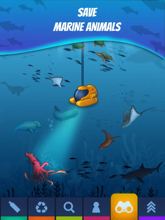 صور Idle Ocean Cleaner Premium iPad