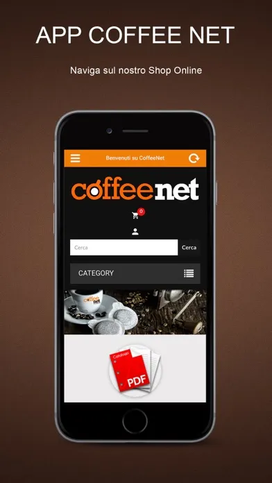 Zrzuty ekranu CoffeeNet