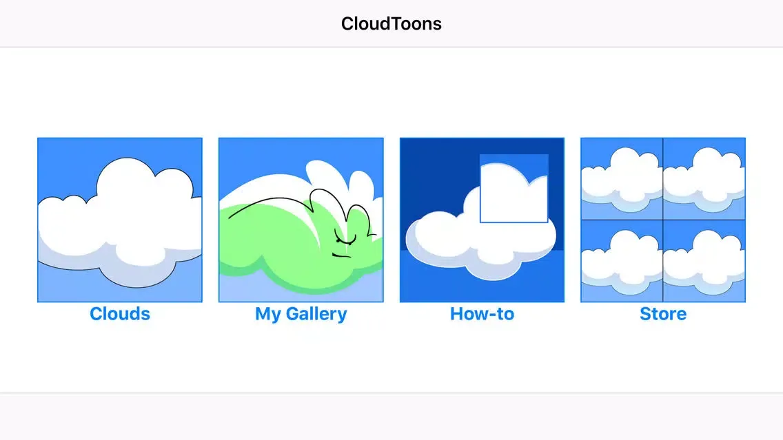 Tangkapan layar CloudToons