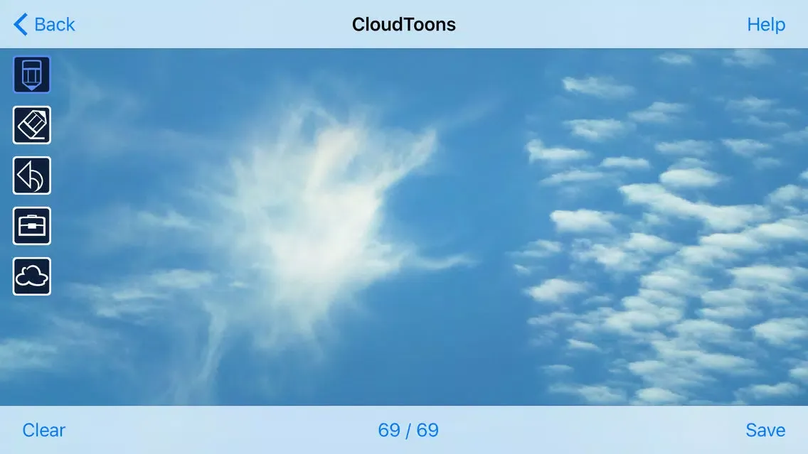 Tangkapan layar CloudToons