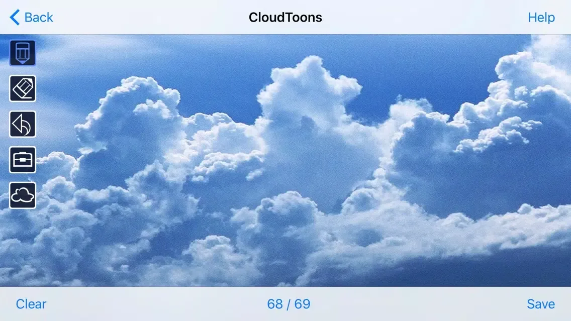 Tangkapan layar CloudToons