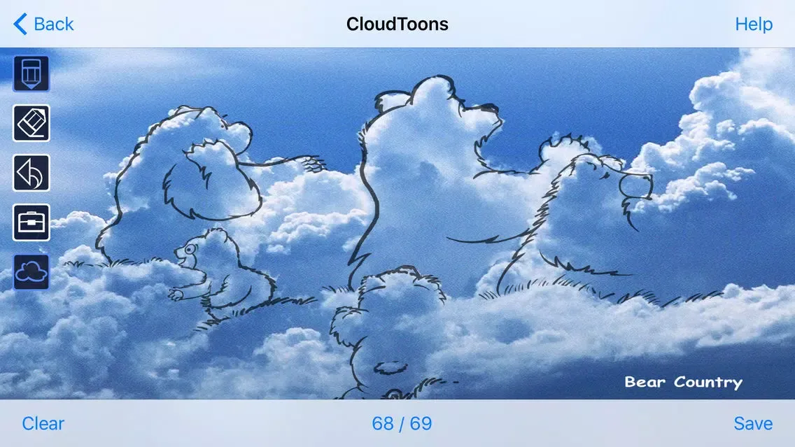 Tangkapan layar CloudToons