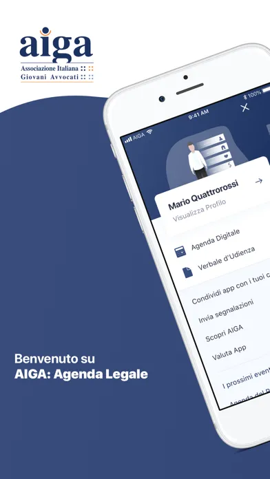 AIGA - Agenda Legale Ekran Görüntüleri
