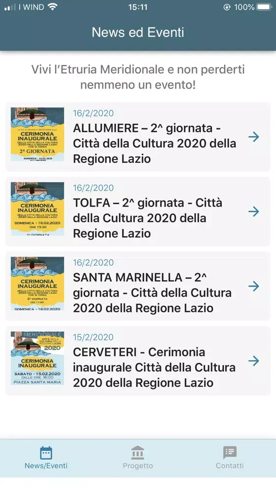 Città della Cultura 2020 স্ক্রিনশট