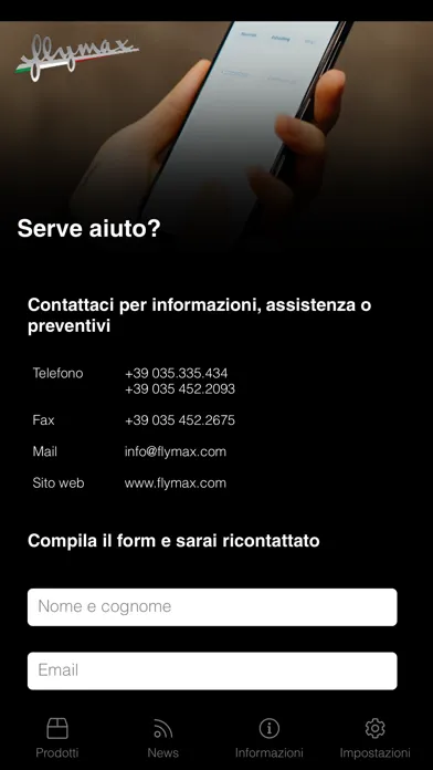 Screenshot di Flymax