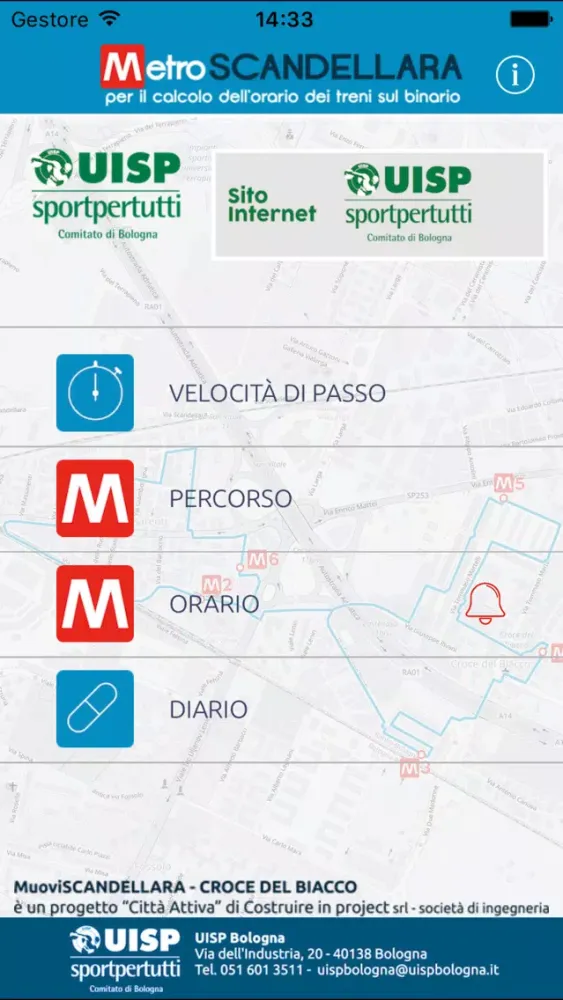 Zrzuty ekranu MetroSCANDELLARA