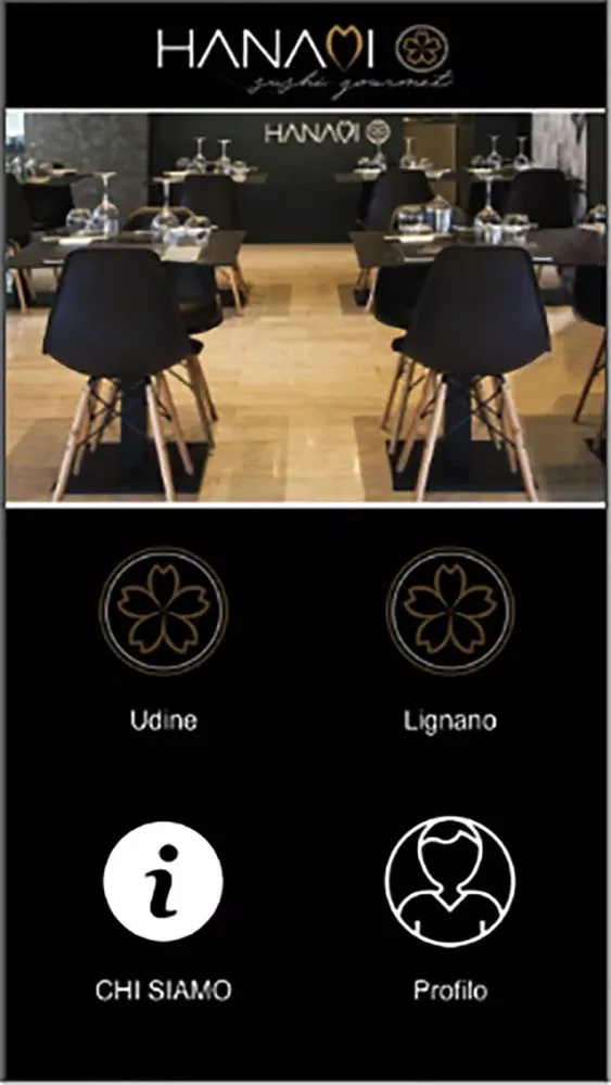 Tangkapan skrin Hanami Sushi Gourmet Udine