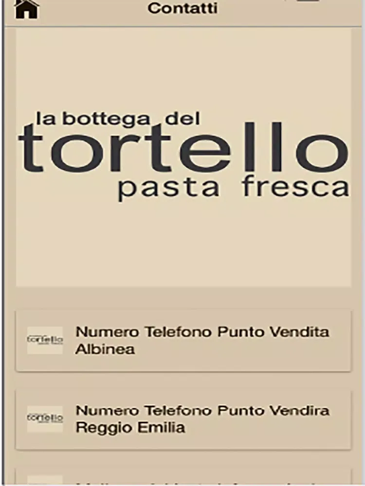 ภาพหน้าจอของ La Bottega del Tortello iPad 