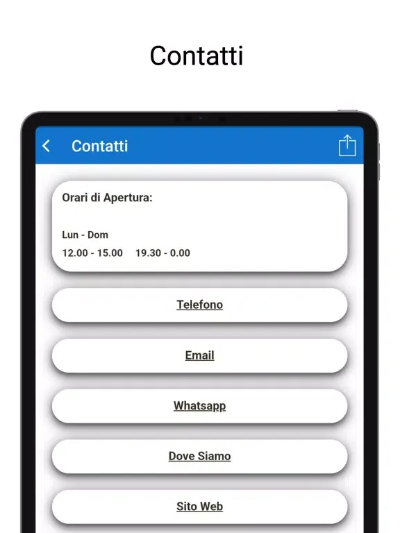 Hai Bin Ristorante Birreria iPad  স্ক্রিনশট