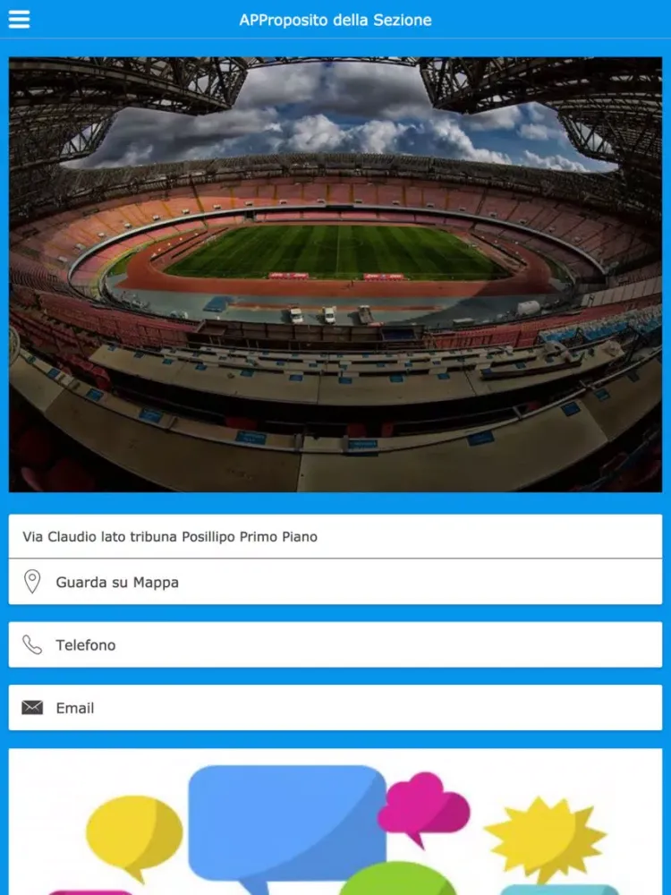 appAIA-app dell'AIA di Napoli iPad  Screenshots