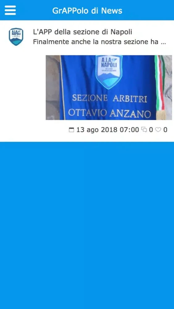 appAIA-app dell'AIA di Napoli Screenshots
