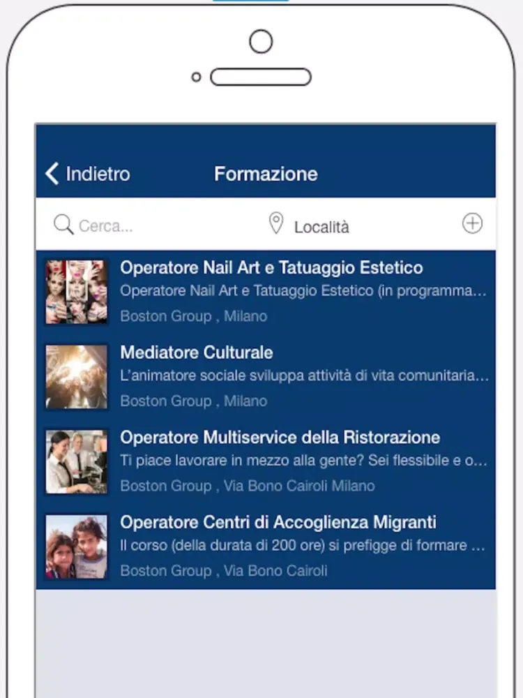 BostonGroupService iPad Screenshots