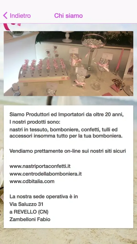 Centro della Bomboniera سکرین شاٹس