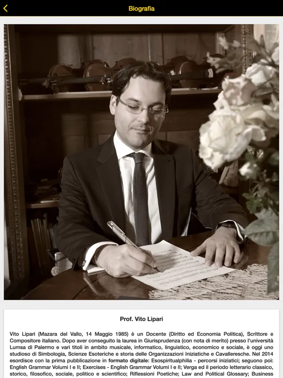 Tangkapan skrin Esospiritualphilia iPad 