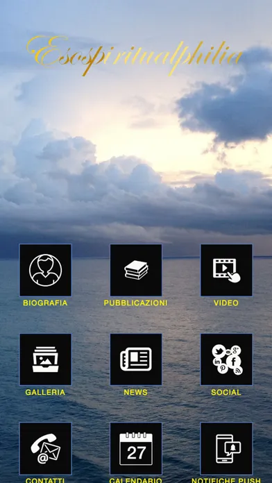 Tangkapan skrin Esospiritualphilia