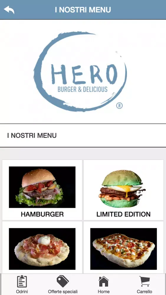 Tangkapan skrin Hero Burger & Delicious