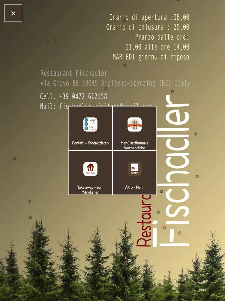 Ảnh chụp màn hình của Fischadler iPad 