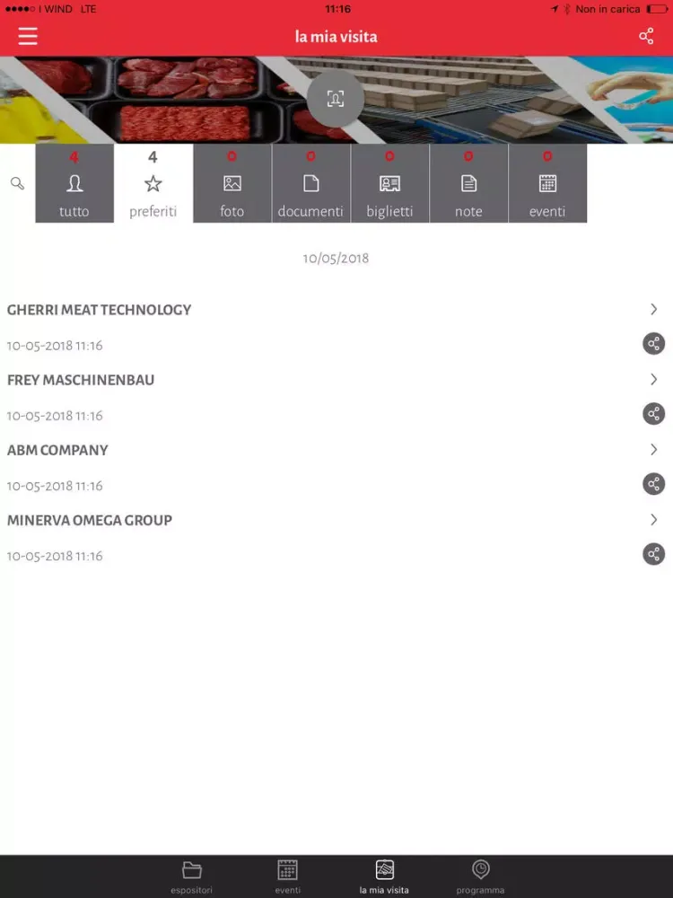 IPACK-IMA & MEAT-TECH iPad  Ekran Görüntüleri