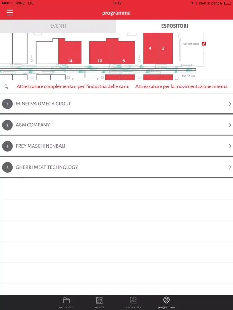 IPACK-IMA & MEAT-TECH iPad  Ekran Görüntüleri