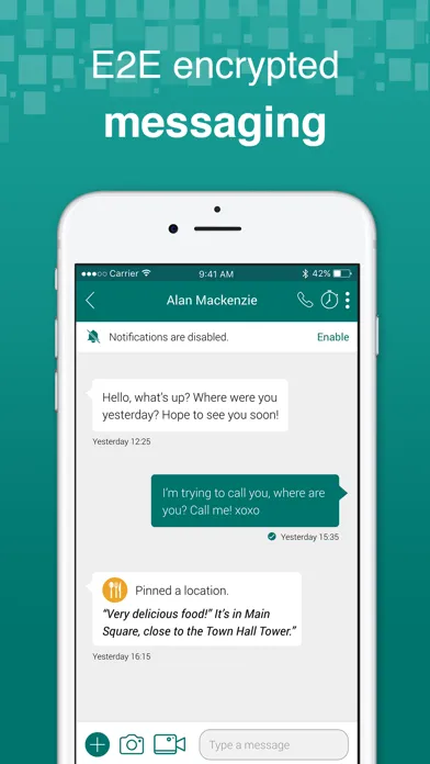 Crypty - Secure communications 스크린샷