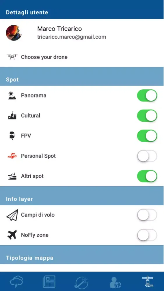 ภาพหน้าจอของ Drone-Spot