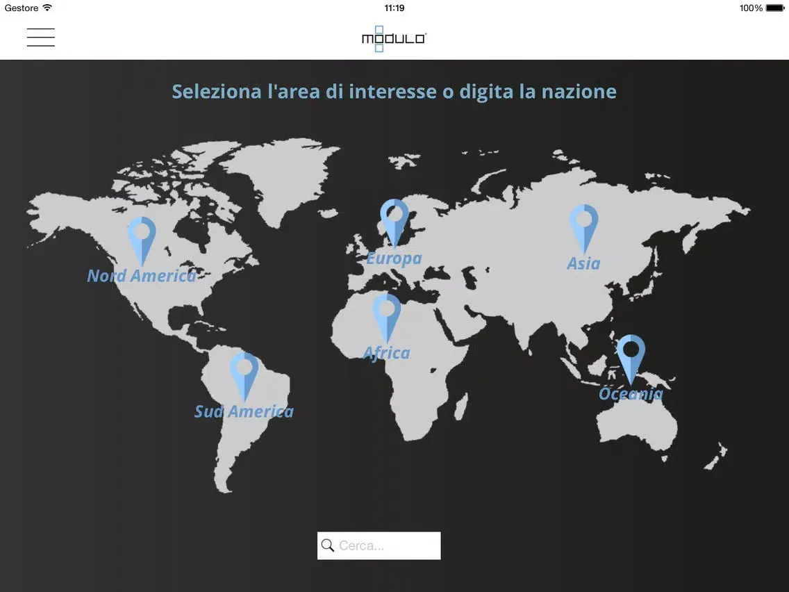 Tangkapan layar Modulo_ iPad