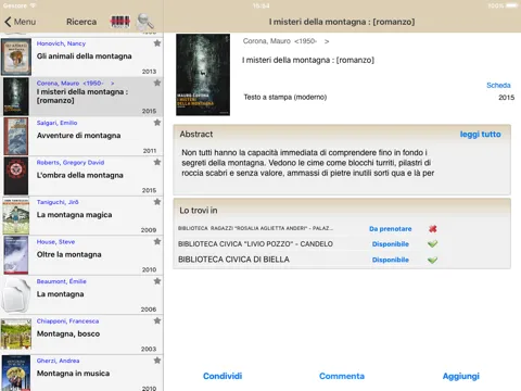 BiblioBI iPad  স্ক্রিনশট