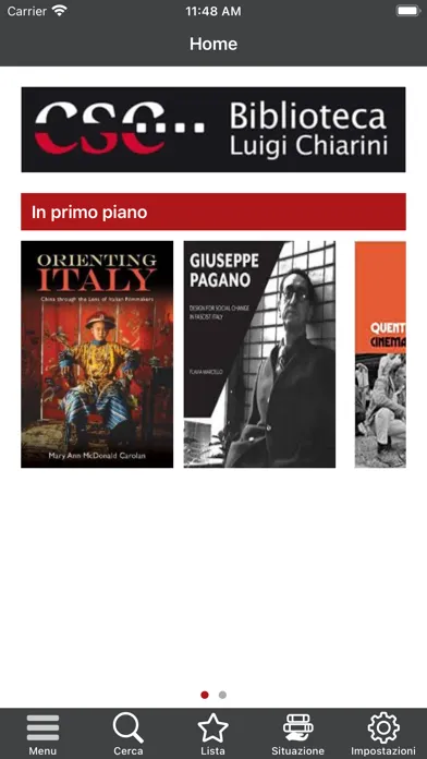 BiblioChiarini 스크린샷