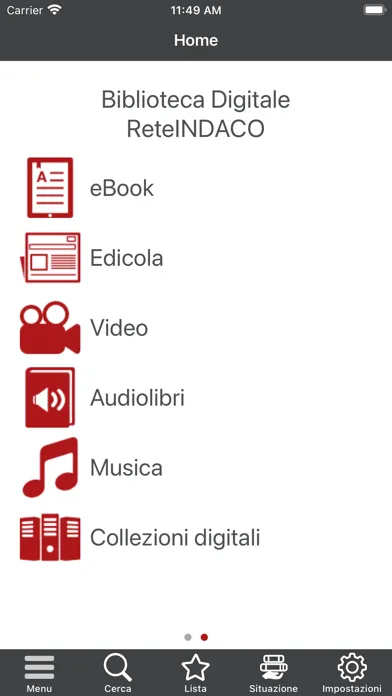 BiblioChiarini 스크린샷