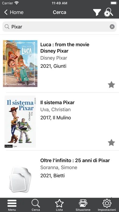 BiblioChiarini 스크린샷