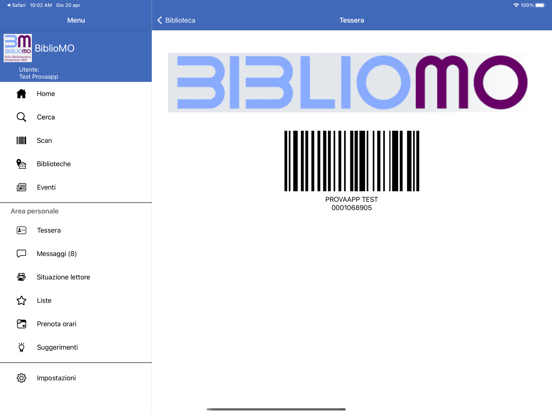 BiblioMO iPad  Ekran Görüntüleri