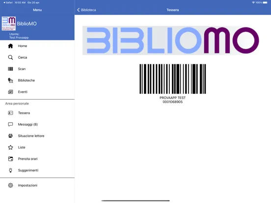 BiblioMO iPad  Ekran Görüntüleri