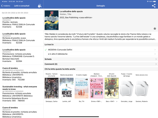 BiblioMO iPad  Ekran Görüntüleri