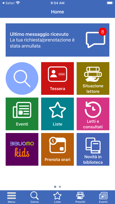BiblioMO Ekran Görüntüleri