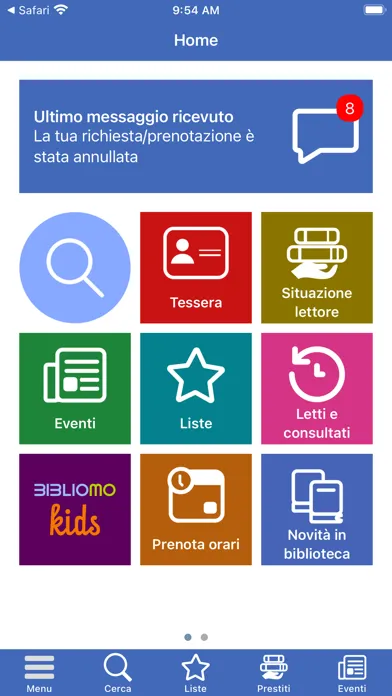 BiblioMO Ekran Görüntüleri