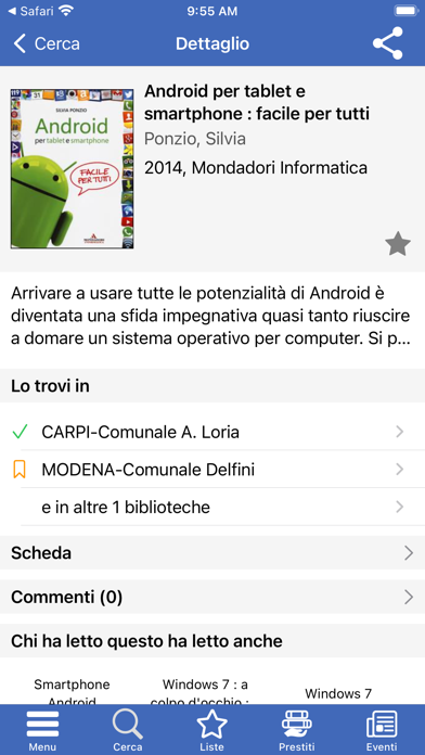 BiblioMO Ekran Görüntüleri