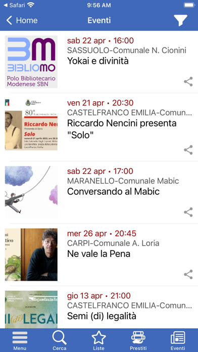 BiblioMO Ekran Görüntüleri