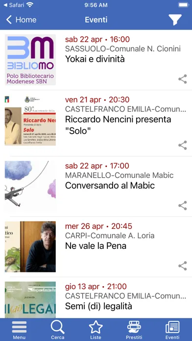 BiblioMO Ekran Görüntüleri