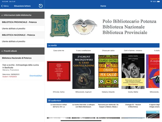 صور Polo Bibliotecario Potenza iPad 