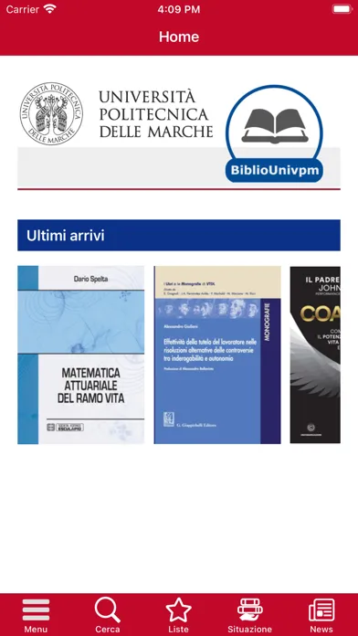 BiblioUnivpm Screenshots