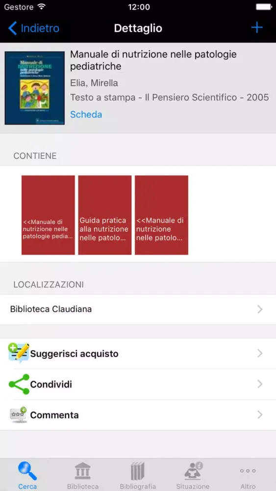 Biblio Claudiana應用截圖