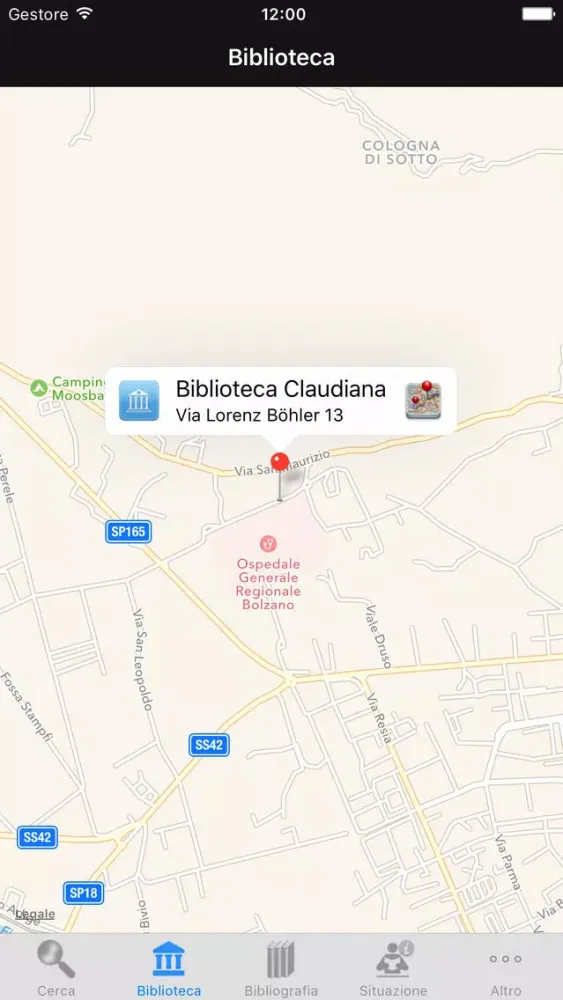 Biblio Claudiana應用截圖
